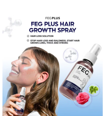 Glowora Hair Growth Spray – With Anagain, Procapil & Ginseng Extract (FEG)